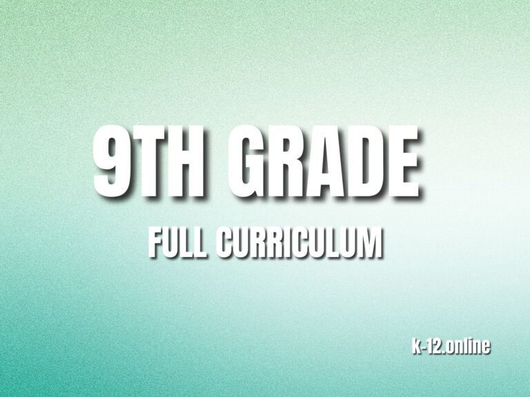 Grade 9 Curriculum