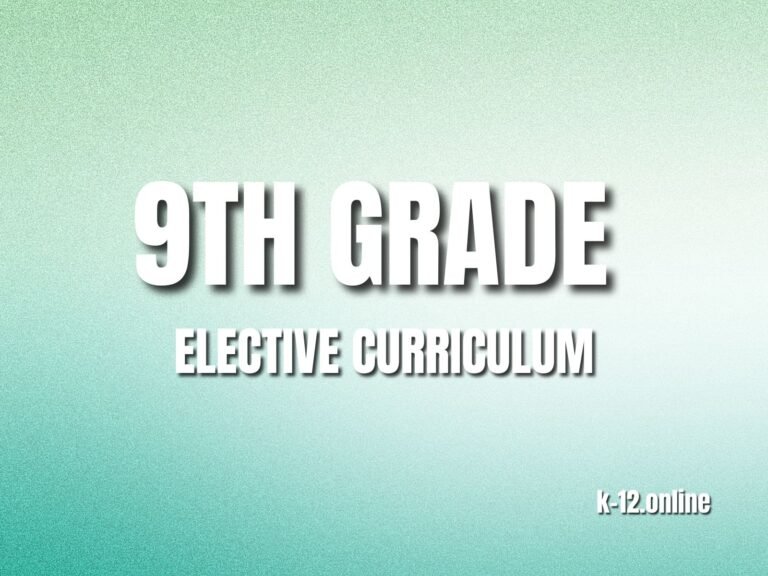 Grade 9 Elective Bundle