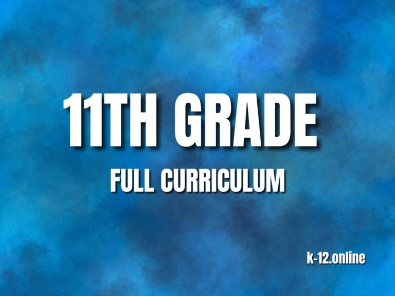 Grade 11 Curriculum