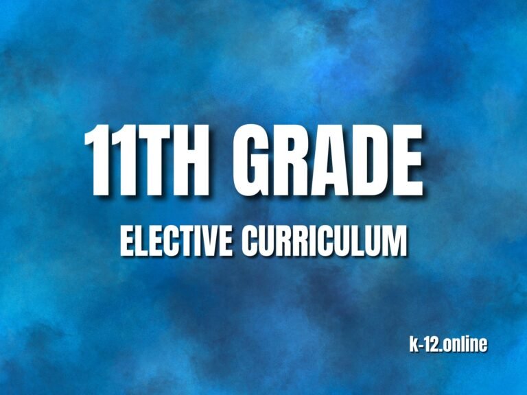 Grade 11 Elective Bundle