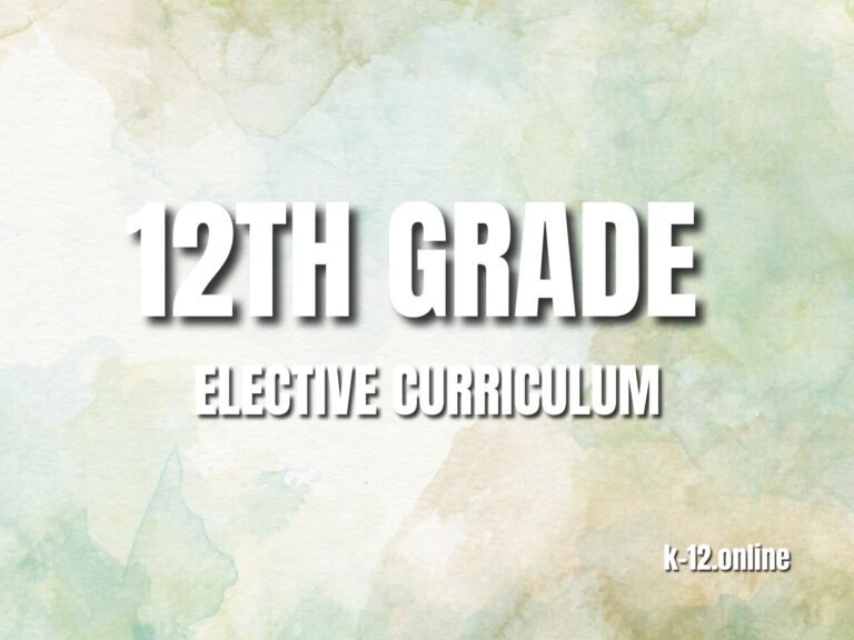 Grade 12 Elective Bundle