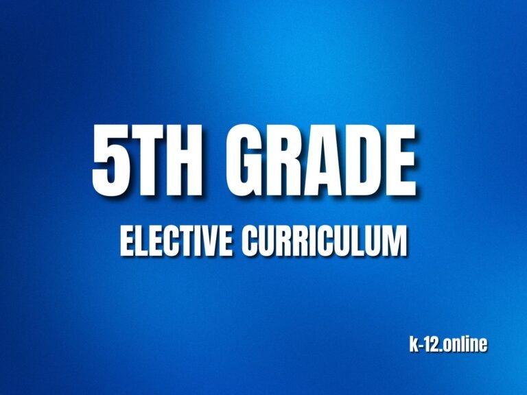 GRADE 5 ELECTIVE BUNDLE